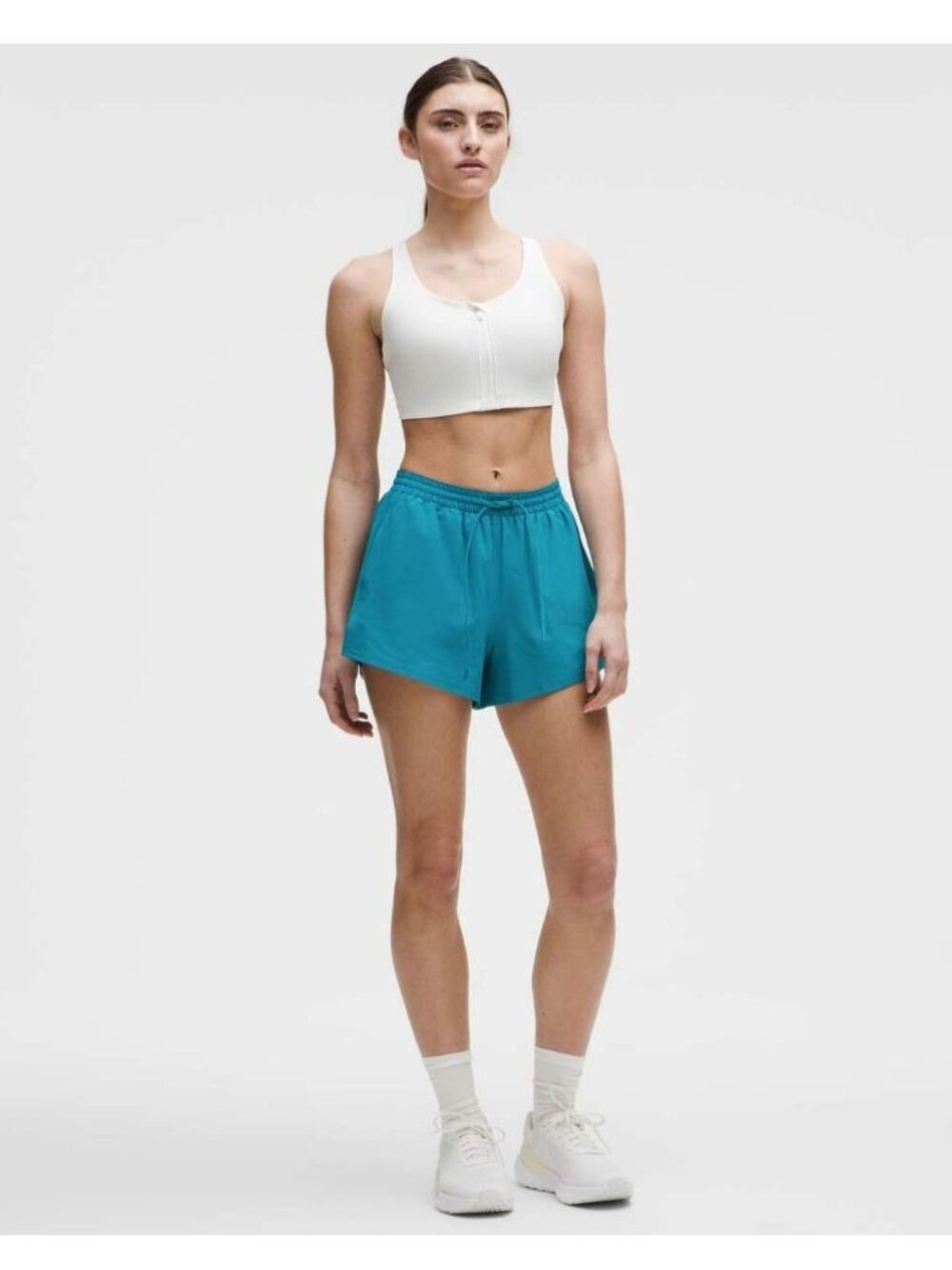 NWOT Lululemon Pace Rival High-Rise Short 3" Hawaiian Blue Size 6